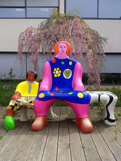 Mother and Child – Niki De Saint Phalle (restored by Amaral Custom Fabrications)